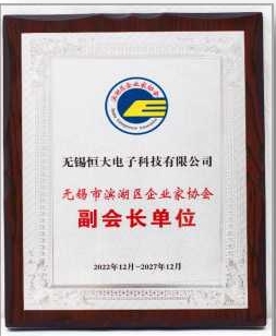 Vice President Unit of Wuxi Binhu District Entrepreneurs Association